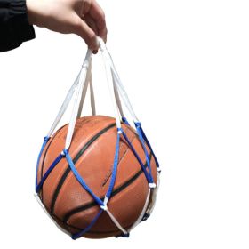 Nylon Mesh Net Football Accessories Basketball Bag Single Ball Carrier for Carrying Baseball Volleyball Soccer