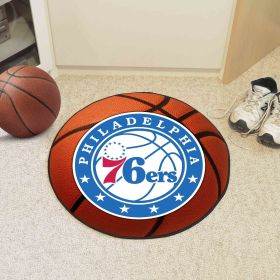 NBA - Philadelphia 76ers Basketball Mat 27" diameter