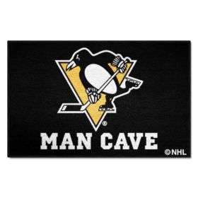 NHL - Pittsburgh Penguins Man Cave Starter Rug 19"x30"